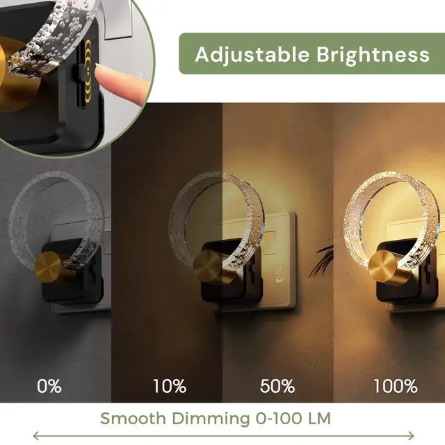 Alt view image 3 of 5 - LED Plug in Night Light