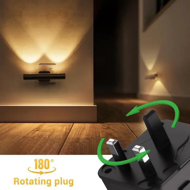 Alt view image 6 of 7 - LED Night Light Plug in Wall Night Lights with Dusk to Dawn Sensor