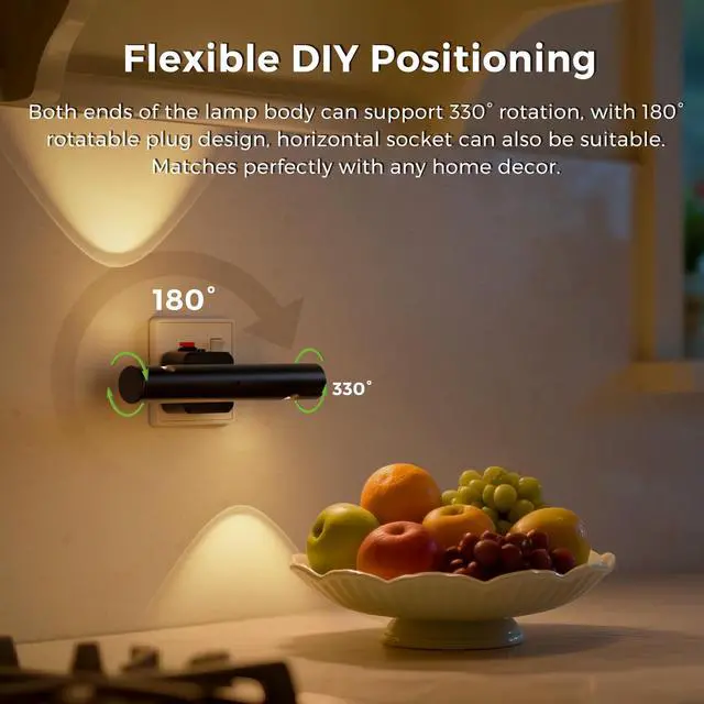 Alt view image 5 of 7 - LED Night Light Plug in Wall Night Lights with Dusk to Dawn Sensor