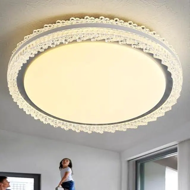Alt view image 2 of 7 - Modern Round LED Ceiling Light