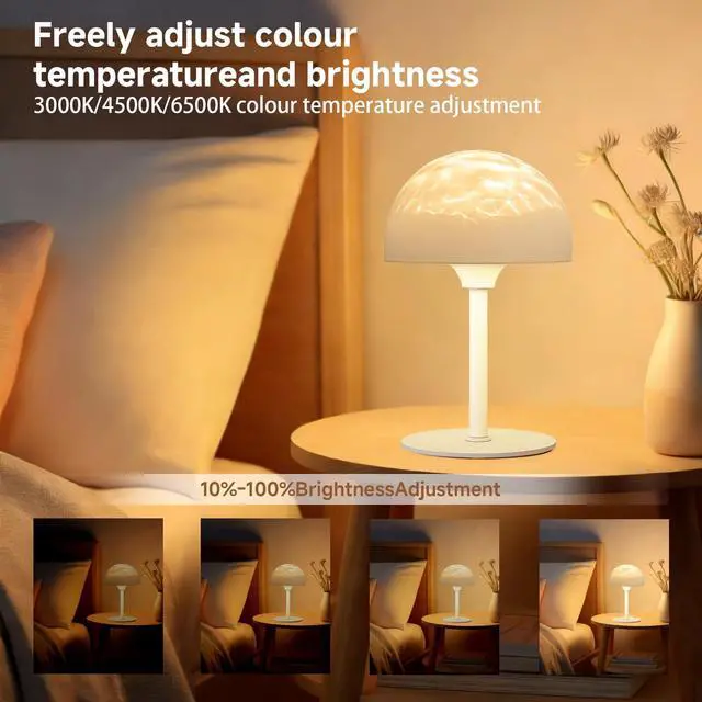 Alt view image 5 of 5 - RGB Shower Lamp with Touch & Remote Control - Waterproof Ambient Shower Light
