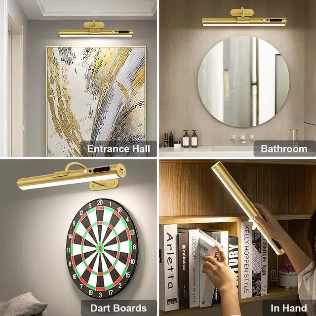 Alt view image 7 of 7 - Motion Sensor Battery Operated Wall Lights