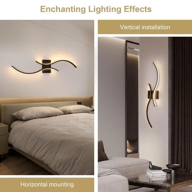 Alt view image 3 of 5 - LED Wall Lights Indoor
