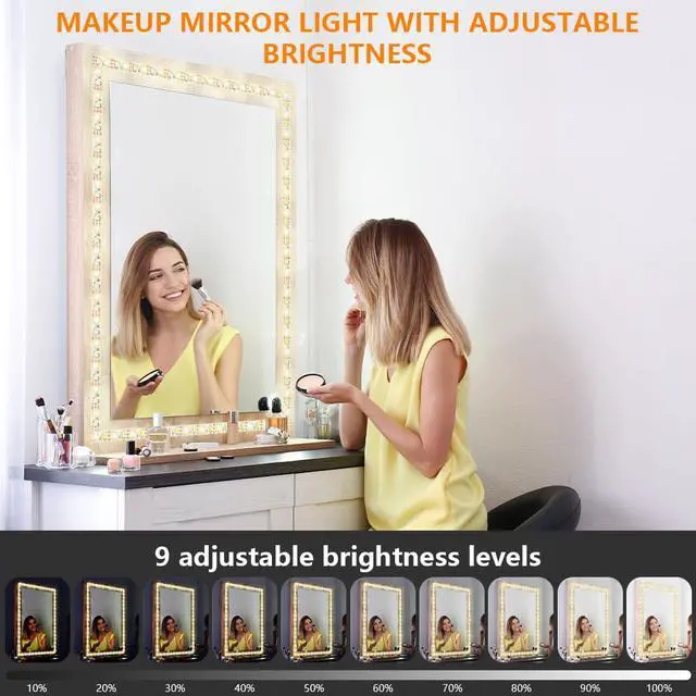 Alt view image 4 of 5 - LED Mirror Light Dimmable LED Mirror Lights