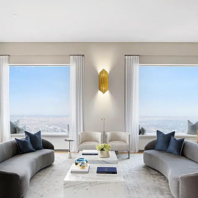 Alt view image 4 of 7 - Gold Wall Light Modern Aluminium Wall Sconce 2 x E14