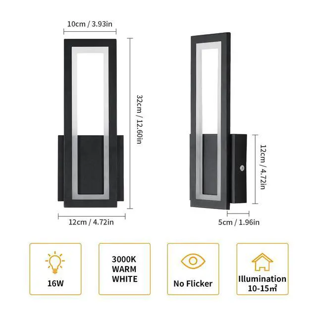 Alt view image 5 of 7 - Modern LED Wall Light