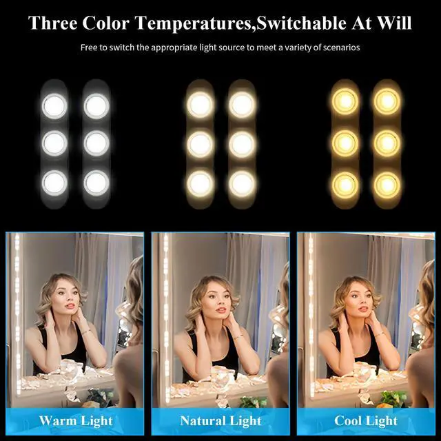 Alt view image 2 of 5 - 5M LED Vanity Mirror Light Kit