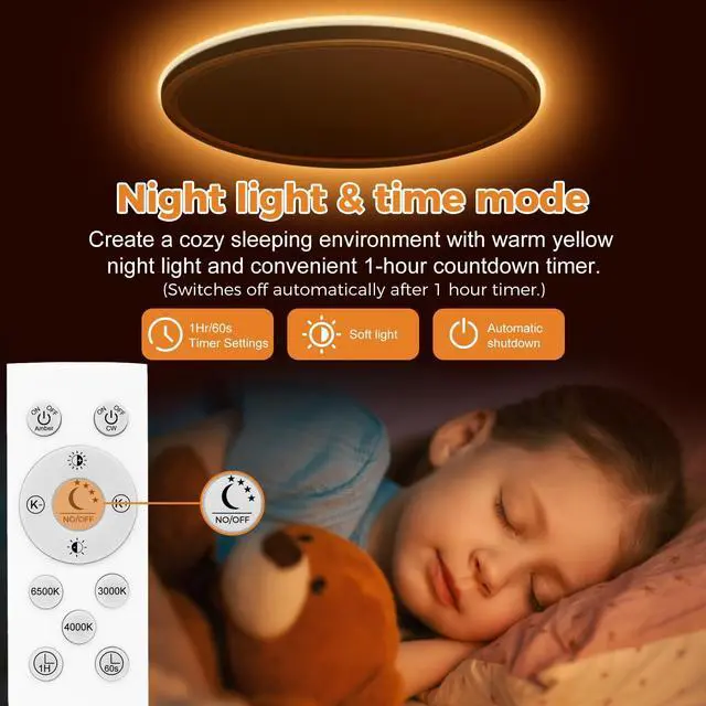 Alt view image 2 of 5 - Dimmable Ceiling Light