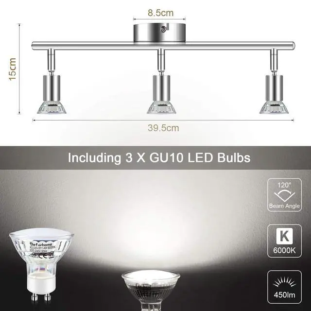 Alt view image 5 of 5 - LED Ceiling Light Rotatable