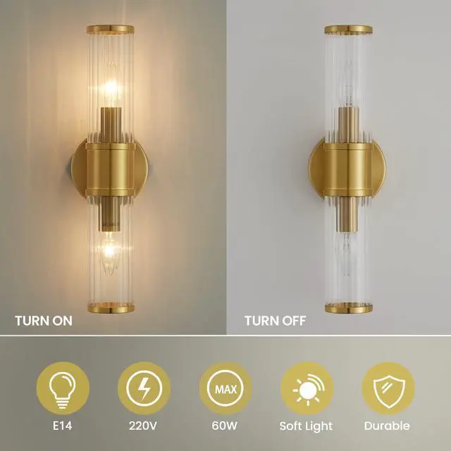Alt view image 4 of 5 - Vintage Wall Sconces Lighting