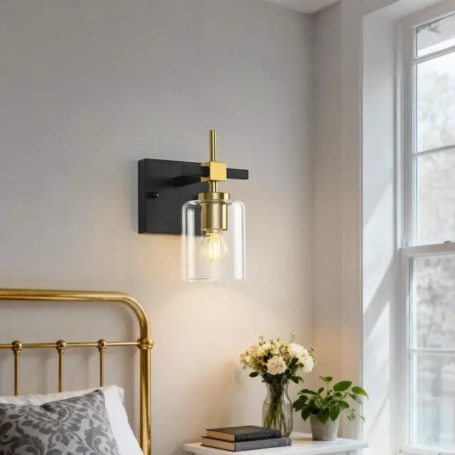 Alt view image 7 of 7 - 1-Lights Bathroom Light Fixture