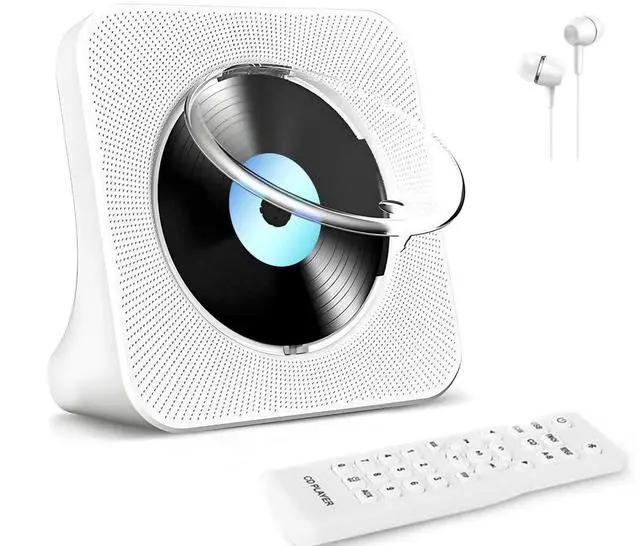 Main image of Bluetooth CD Player with Built-in HiFi Speakers