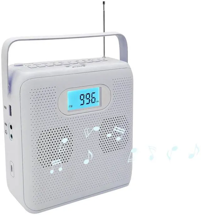 Main image of Portable CD Player with Bluetooth Bulit-in Double HiFi Speakers