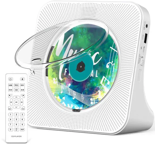 Main image of Portable CD Player with Bluetooth 5.0