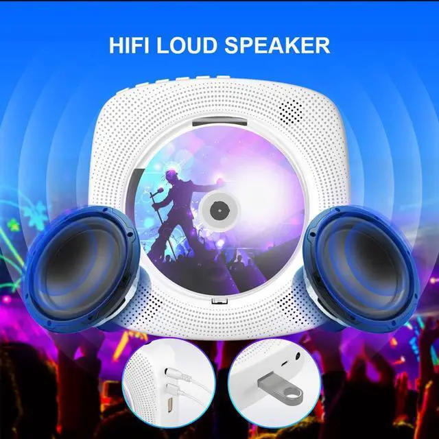 Alt view image 3 of 5 - CD Player with Bluetooth
