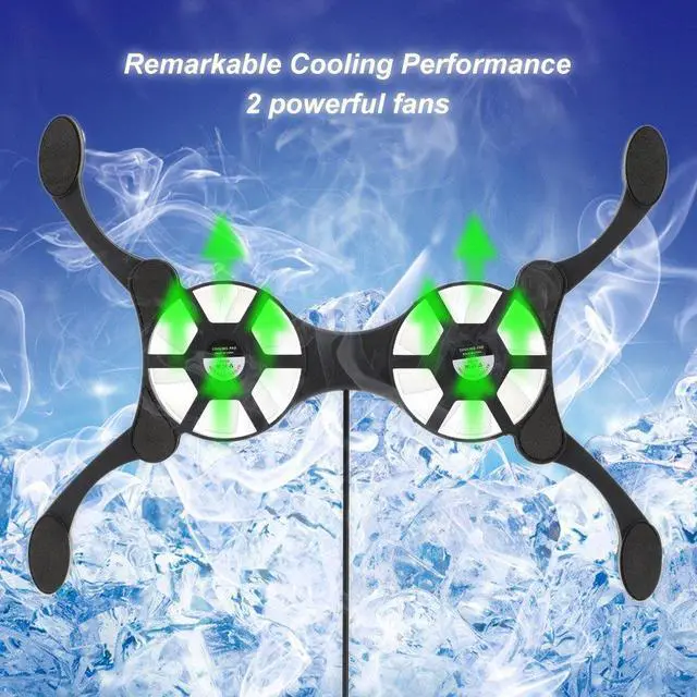 Alt view image 2 of 5 - Laptop Cooler with Adjustable and Foldable Arms