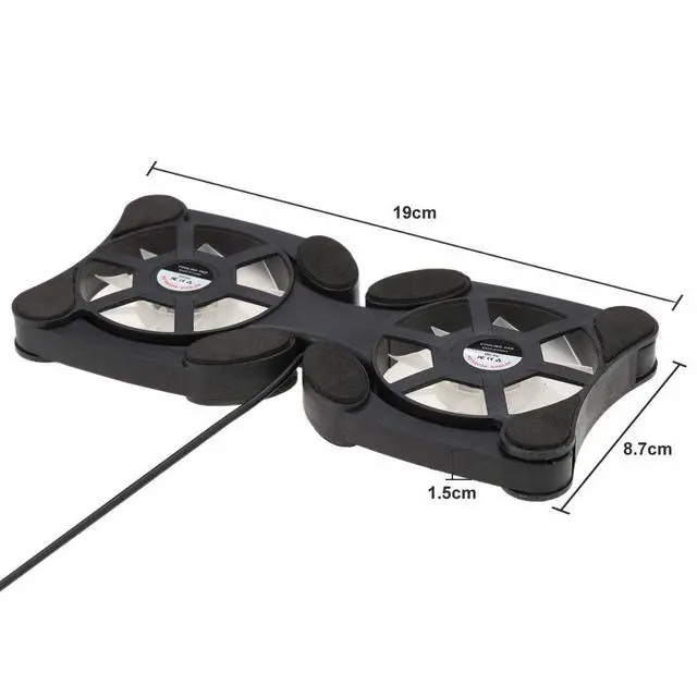 Alt view image 5 of 5 - Laptop Cooler with Adjustable and Foldable Arms
