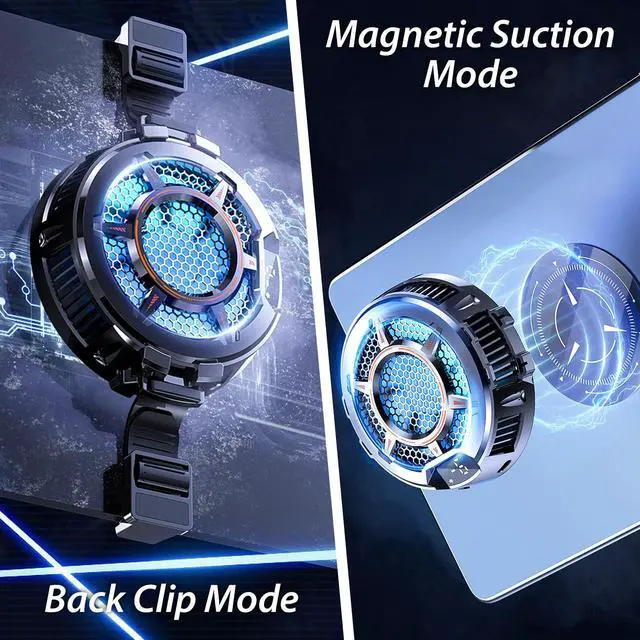 Alt view image 5 of 5 - Magnetic iPad Cooler 30 W Tablet Cooler with 3 Cooling Modes