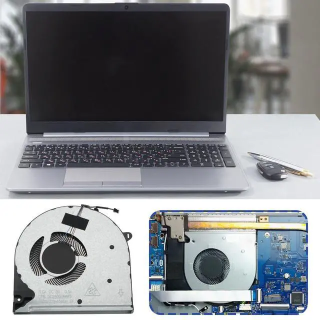 Alt view image 3 of 5 - Laptop Cooling Fan Replacement Computer CPU Fan
