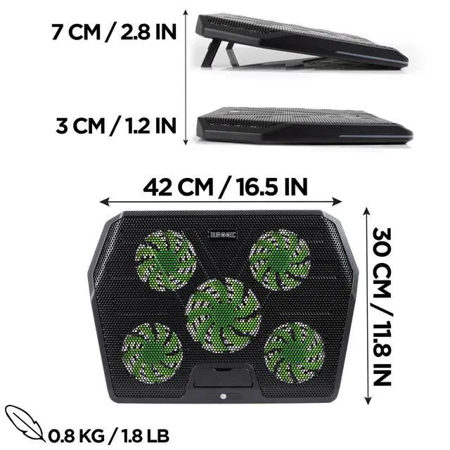 Alt view image 2 of 5 - Laptop Cooling Pad LC4