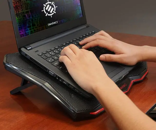 Alt view image 2 of 5 - 5 Gaming Laptop Cooling with 7 Adjustable Height Settings