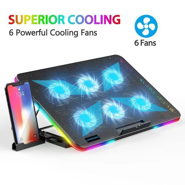 Alt view image 3 of 5 - Laptop Cooling Pad Laptop Cooler