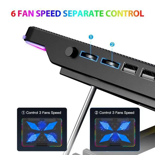 Alt view image 4 of 5 - Laptop Cooling Pad Laptop Cooler
