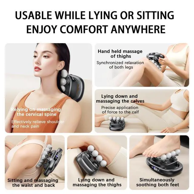 Alt view image 3 of 6 - 16 Head Massage Gun Mini Deep Tissue