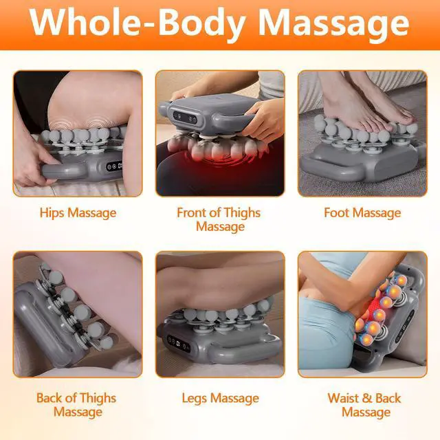 Alt view image 6 of 6 - 24 Heads Massage Gun Deep Tissue Percussion Massager