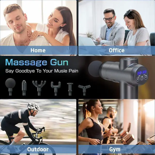 Alt view image 6 of 6 - Massage Gun
