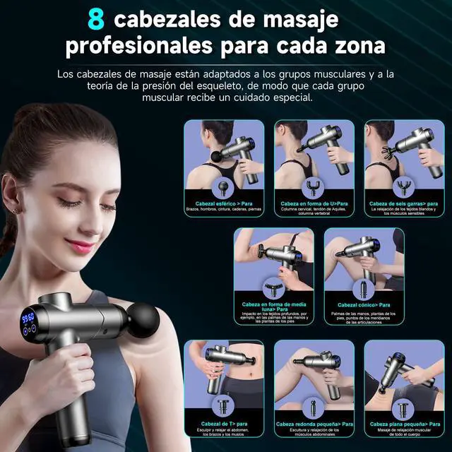 Alt view image 3 of 6 - KOSCHEAL Massage Gun
