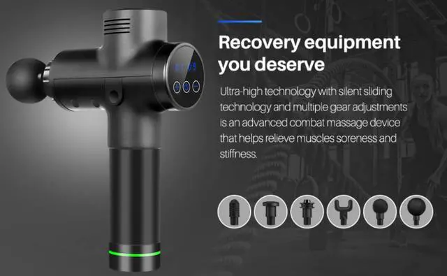 Alt view image 3 of 6 - Massage Gun Deep Tissue Percussion Muscle Massager