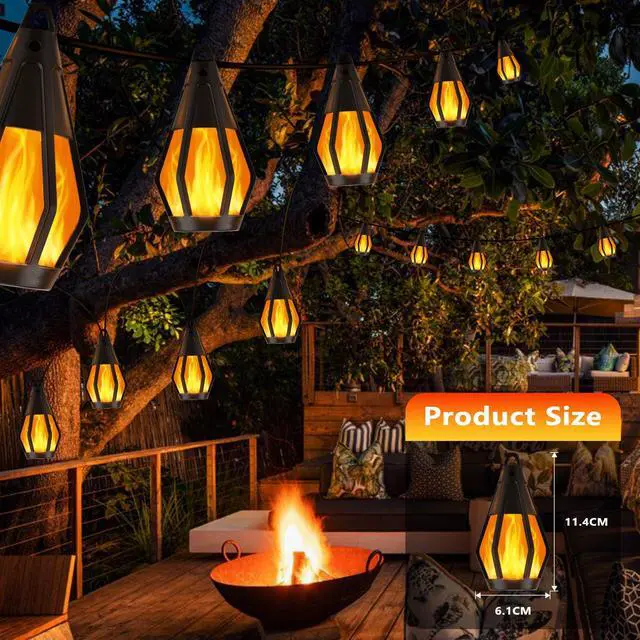 Alt view image 5 of 5 - Solar Lights Outdoor Garden