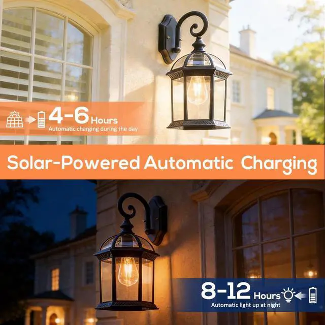 Alt view image 4 of 5 - 4 Pack Solar Light Bulbs 8.5cm Solar Bulb Lights