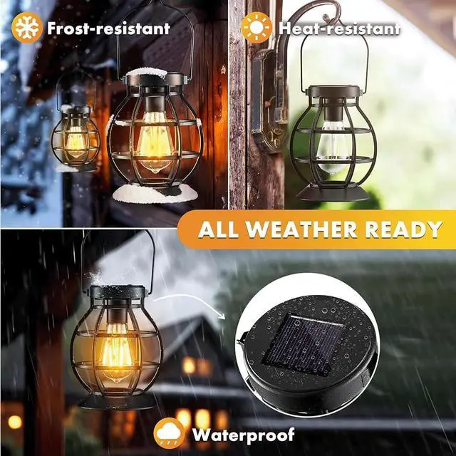 Alt view image 4 of 5 - 2 Pack Solar Light Bulb Solar Light Replacement Top 8.5cm