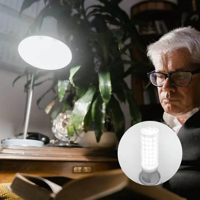 Alt view image 4 of 5 - LED Bulbs 8W Equivalent to 70W 80W Halogen Replacements