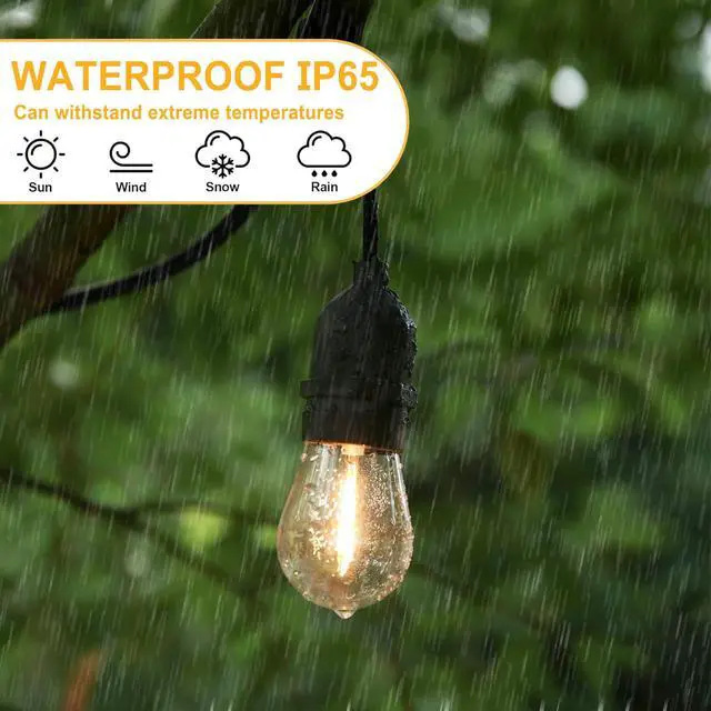 Alt view image 3 of 5 - 8-Pack S14 LED Bulbs Plug in 1W Spare LED Filament Light Bulb