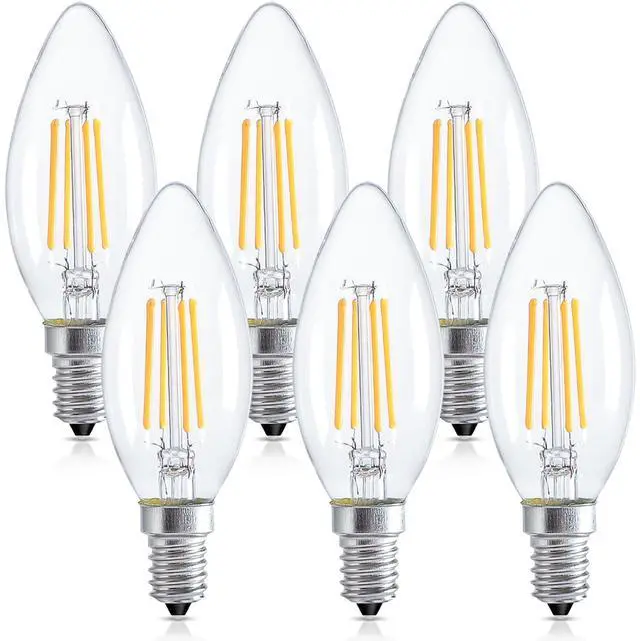 Main image of E14 LED Candle Light Bulbs Dimmable Small Screw Light Bulb