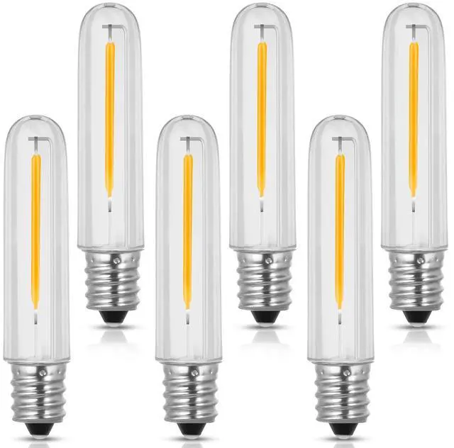 Main image of 6Pack S14 LED Light Bulb Screw in