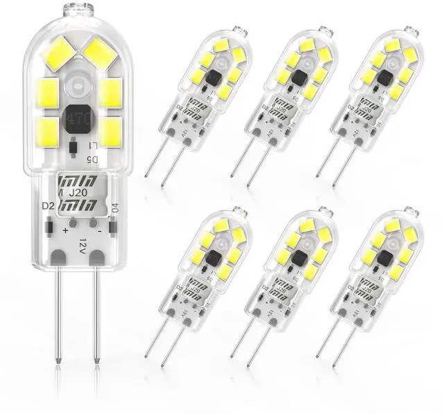 Main image of 2W G4 LED Light Bulb Cool White 6000K