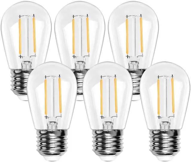 Main image of E27 Screw Bulb S14 Vintage Edison LED Light Bulb