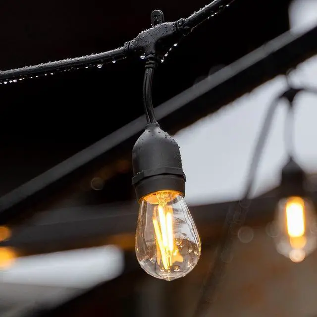 Alt view image 3 of 5 - E27 Screw Bulb S14 Vintage Edison LED Light Bulb
