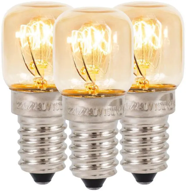 Main image of (3 Pack) Salt Lamp Bulb | Oven | Fri | Small Screw E14 15W