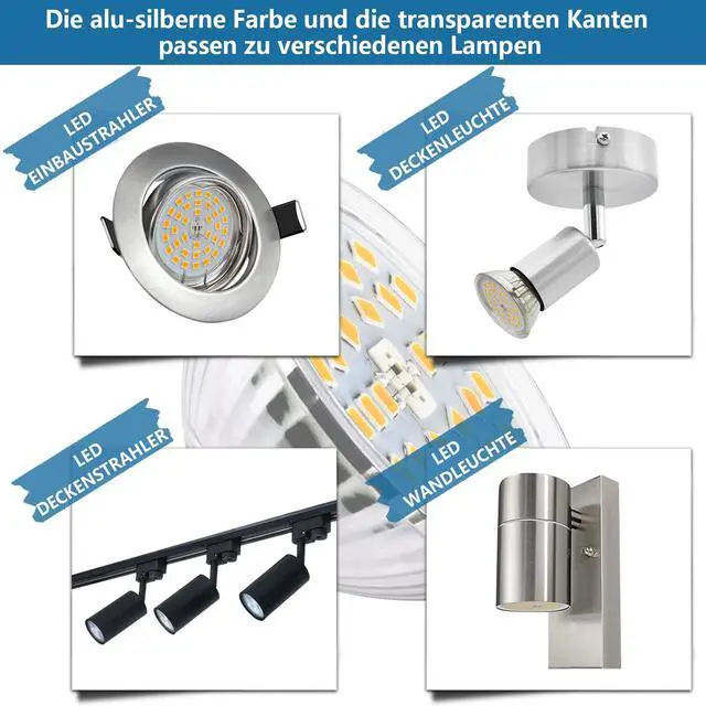 Alt view image 4 of 6 - 10x 12V GU5.3 MR16 LED Bulbs 4W Warm White 3000K GU5.3 Bi-Pin Spot Lights