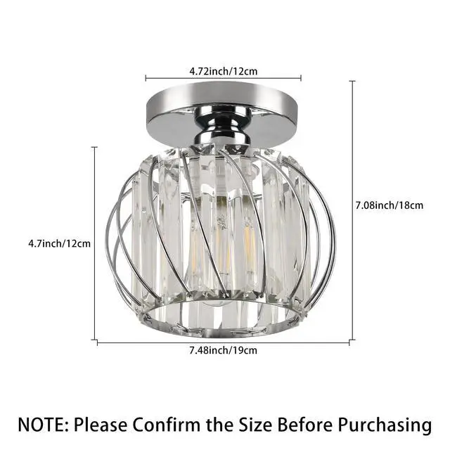 Alt view image 2 of 6 - Chandelier Crystals Ceiling Lighting Fixtures