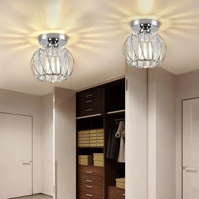 Alt view image 6 of 6 - Chandelier Crystals Ceiling Lighting Fixtures