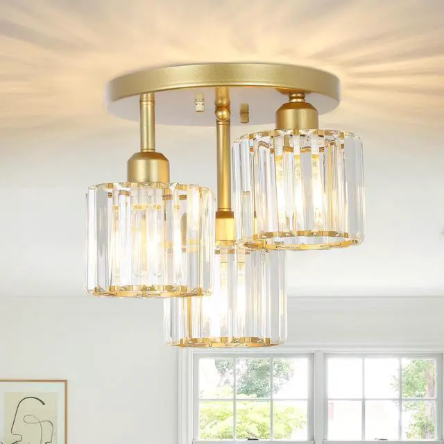 Main image of Modern Crystal Chandeliers Ceiling Light