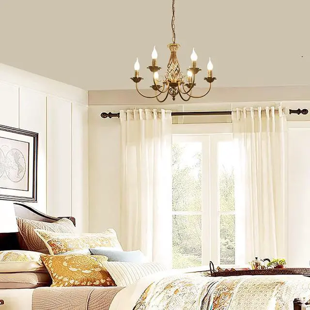 Alt view image 3 of 6 - Traditional Country Style Chandelier