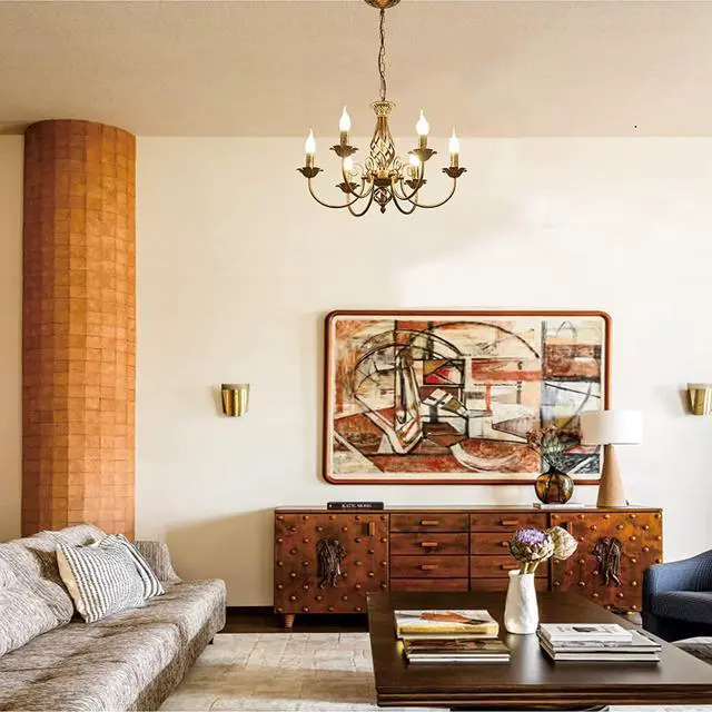 Alt view image 4 of 6 - Traditional Country Style Chandelier