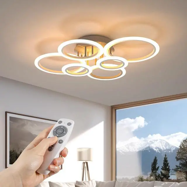 Main image of Ceiling Lights Living Room 72W/80cm/6400lm